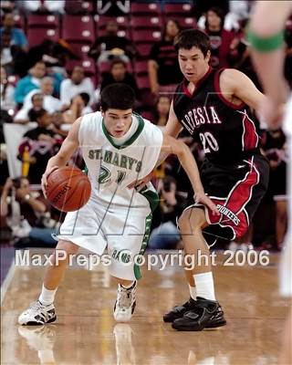 Thumbnail 3 in Artesia vs. St. Mary's (CIF State D3 Final) photogallery.