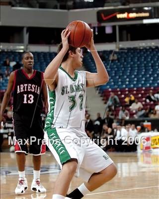 Thumbnail 2 in Artesia vs. St. Mary's (CIF State D3 Final) photogallery.