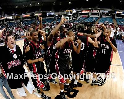 Thumbnail 3 in Artesia vs. St. Mary's (CIF State D3 Final) photogallery.