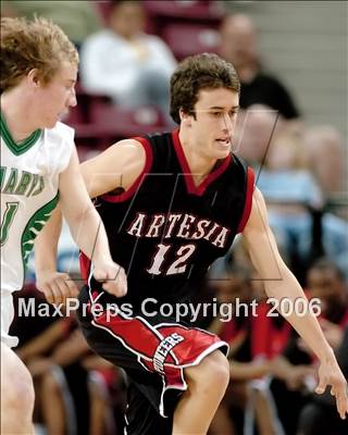 Thumbnail 3 in Artesia vs. St. Mary's (CIF State D3 Final) photogallery.