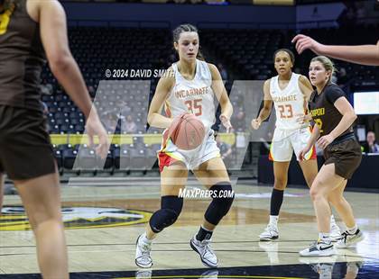 Thumbnail 2 in Incarnate Word Academy vs. Kickapoo (MSHSAA Class 6 Championship) photogallery.