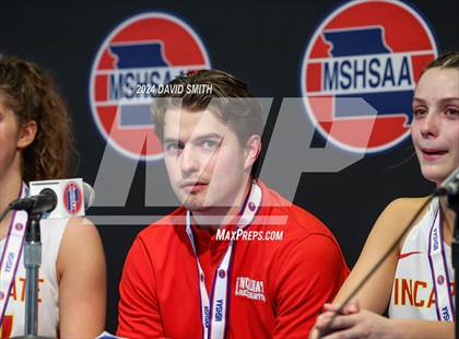 Thumbnail 1 in Incarnate Word Academy vs. Kickapoo (MSHSAA Class 6 Championship) photogallery.
