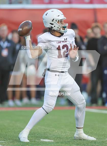 Thumbnail 1 in Lone Peak vs. Corner Canyon (UHSAA 6A Final) photogallery.