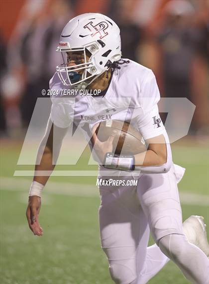 Thumbnail 3 in Lone Peak vs. Corner Canyon (UHSAA 6A Final) photogallery.