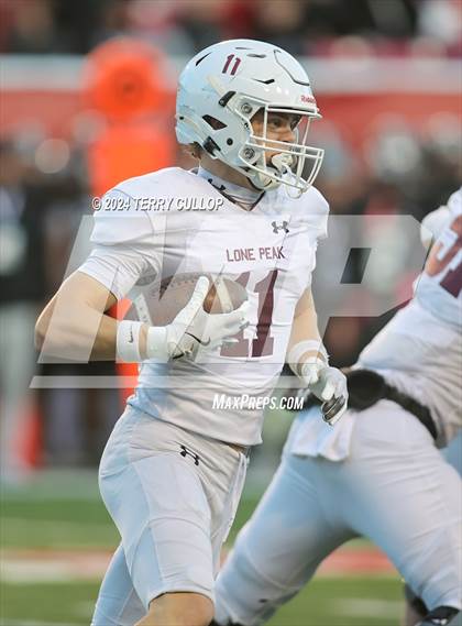 Thumbnail 3 in Lone Peak vs. Corner Canyon (UHSAA 6A Final) photogallery.