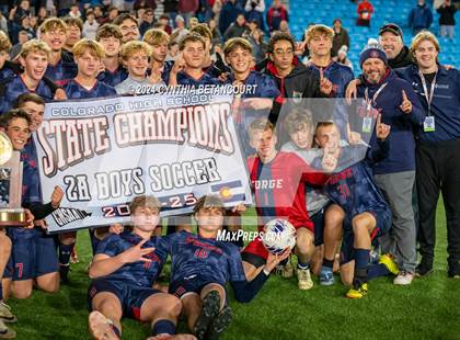 Thumbnail 1 in Salida vs Denver Christian (CHSAA 2A Final) photogallery.