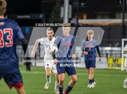Thumbnail 2 in Salida vs Denver Christian (CHSAA 2A Final) photogallery.