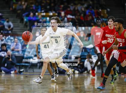 Thumbnail 1 in ThunderRidge vs Denver East (CHSAA 5A Final Four) photogallery.