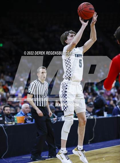 Thumbnail 1 in ThunderRidge vs Denver East (CHSAA 5A Final Four) photogallery.