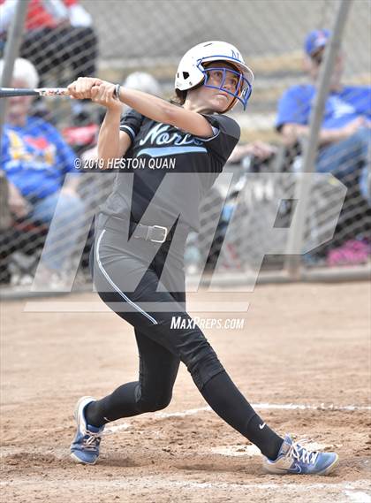Thumbnail 2 in Los Alamitos vs. Norco (Michelle Carew Classic) photogallery.