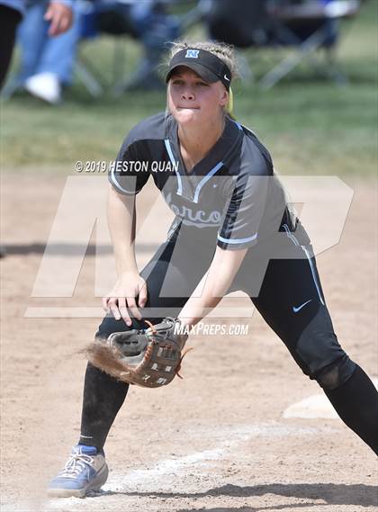 Thumbnail 3 in Los Alamitos vs. Norco (Michelle Carew Classic) photogallery.