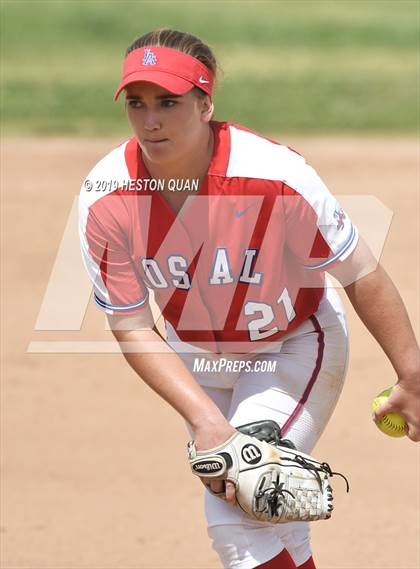 Thumbnail 3 in Los Alamitos vs. Norco (Michelle Carew Classic) photogallery.