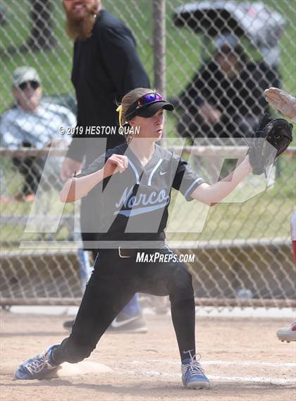 Thumbnail 3 in Los Alamitos vs. Norco (Michelle Carew Classic) photogallery.