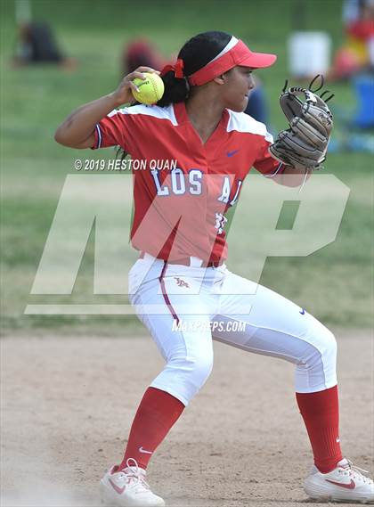 Thumbnail 2 in Los Alamitos vs. Norco (Michelle Carew Classic) photogallery.