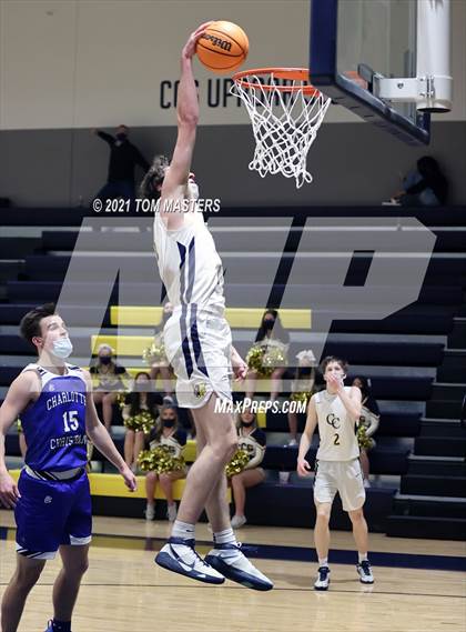 Thumbnail 3 in Charlotte Christian @ Carmel Christian (NCISAA 4A Quarterfinal) photogallery.