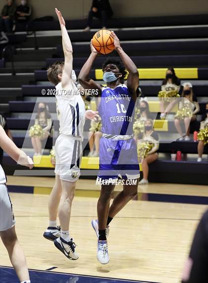 Thumbnail 1 in Charlotte Christian @ Carmel Christian (NCISAA 4A Quarterfinal) photogallery.