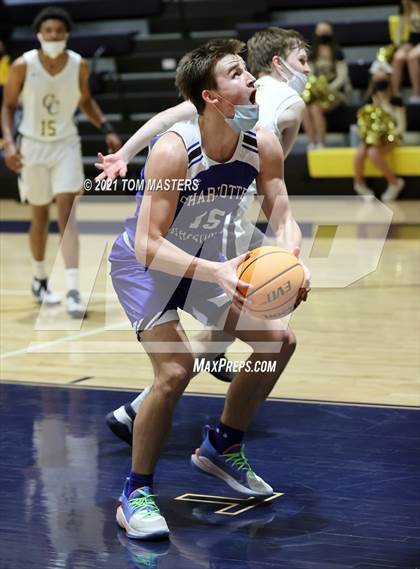 Thumbnail 2 in Charlotte Christian @ Carmel Christian (NCISAA 4A Quarterfinal) photogallery.