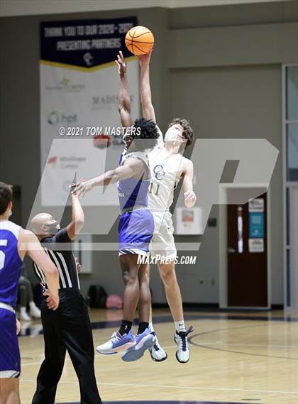 Thumbnail 1 in Charlotte Christian @ Carmel Christian (NCISAA 4A Quarterfinal) photogallery.