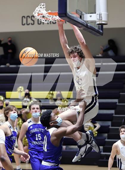 Thumbnail 2 in Charlotte Christian @ Carmel Christian (NCISAA 4A Quarterfinal) photogallery.