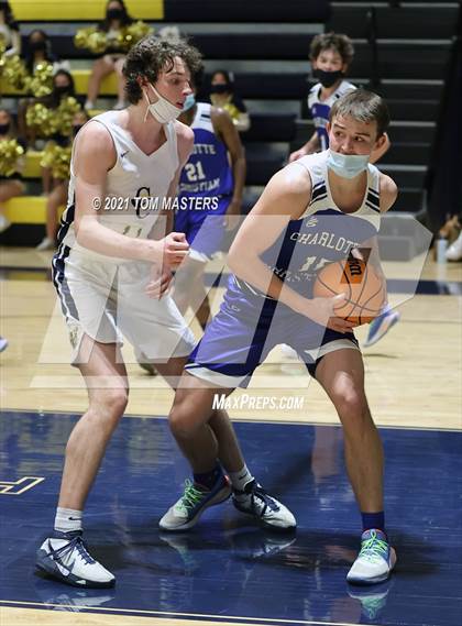 Thumbnail 1 in Charlotte Christian @ Carmel Christian (NCISAA 4A Quarterfinal) photogallery.