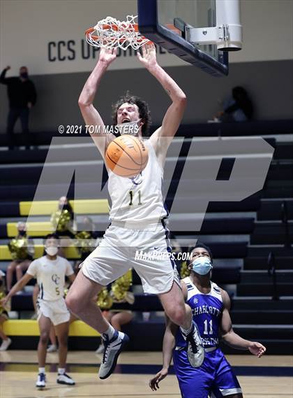 Thumbnail 2 in Charlotte Christian @ Carmel Christian (NCISAA 4A Quarterfinal) photogallery.