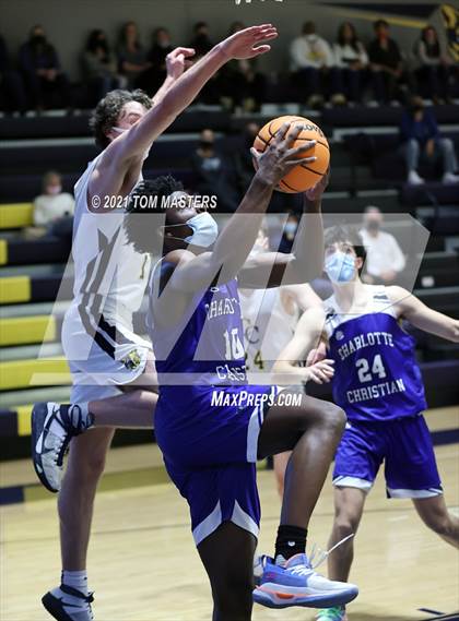 Thumbnail 2 in Charlotte Christian @ Carmel Christian (NCISAA 4A Quarterfinal) photogallery.