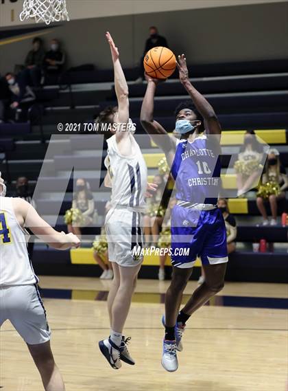 Thumbnail 2 in Charlotte Christian @ Carmel Christian (NCISAA 4A Quarterfinal) photogallery.