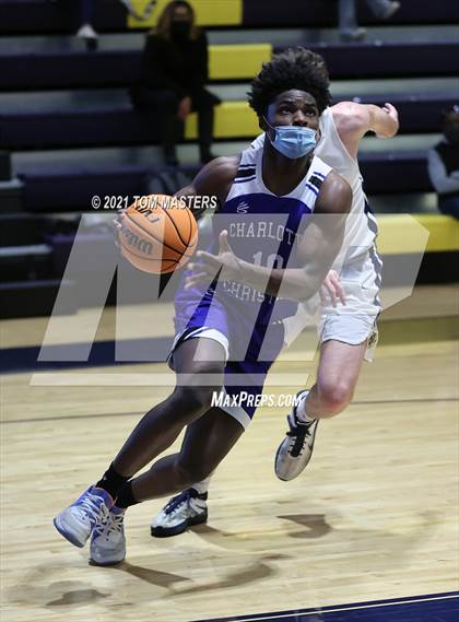 Thumbnail 1 in Charlotte Christian @ Carmel Christian (NCISAA 4A Quarterfinal) photogallery.