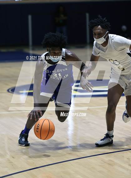 Thumbnail 2 in Charlotte Christian @ Carmel Christian (NCISAA 4A Quarterfinal) photogallery.