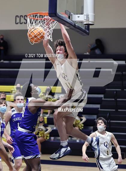 Thumbnail 1 in Charlotte Christian @ Carmel Christian (NCISAA 4A Quarterfinal) photogallery.