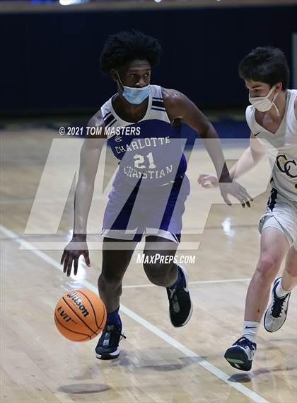 Thumbnail 2 in Charlotte Christian @ Carmel Christian (NCISAA 4A Quarterfinal) photogallery.