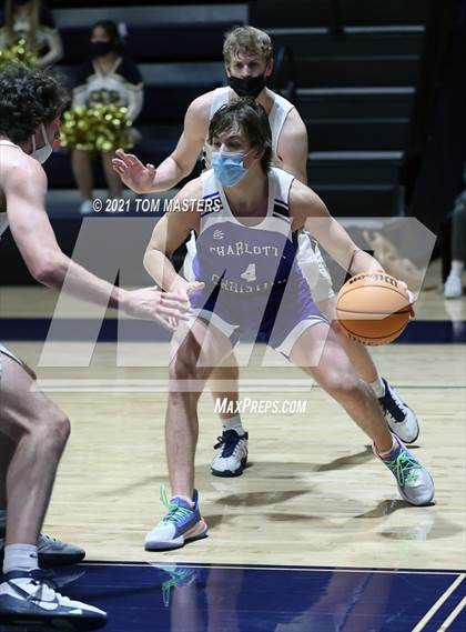 Thumbnail 1 in Charlotte Christian @ Carmel Christian (NCISAA 4A Quarterfinal) photogallery.