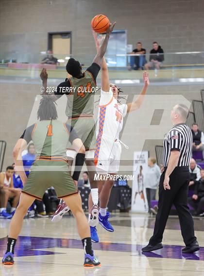 Thumbnail 1 in St. Raymond Boys vs. Wasatch Academy (Lehi Holiday Hoopfest) photogallery.