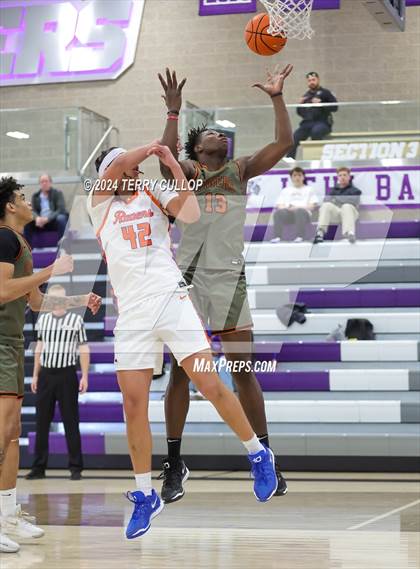 Thumbnail 2 in St. Raymond Boys vs. Wasatch Academy (Lehi Holiday Hoopfest) photogallery.