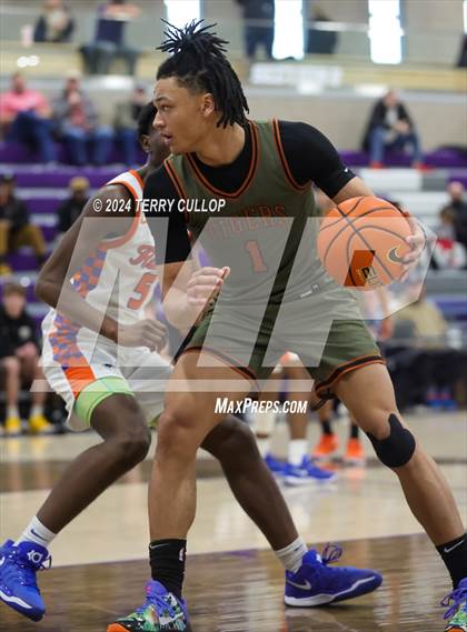 Thumbnail 1 in St. Raymond Boys vs. Wasatch Academy (Lehi Holiday Hoopfest) photogallery.