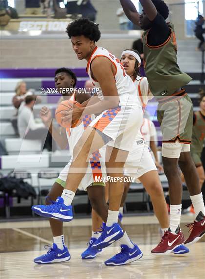 Thumbnail 1 in St. Raymond Boys vs. Wasatch Academy (Lehi Holiday Hoopfest) photogallery.