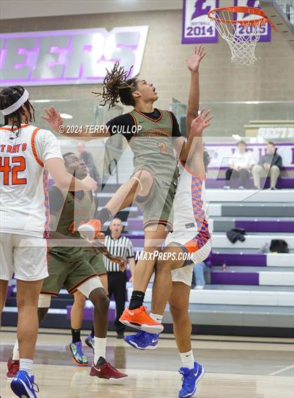 Thumbnail 1 in St. Raymond Boys vs. Wasatch Academy (Lehi Holiday Hoopfest) photogallery.