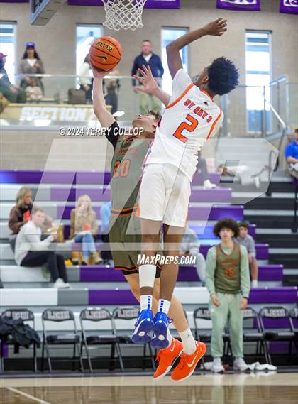 Thumbnail 1 in St. Raymond Boys vs. Wasatch Academy (Lehi Holiday Hoopfest) photogallery.