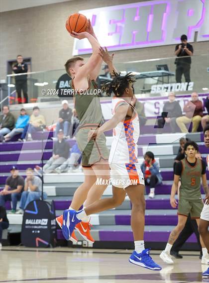 Thumbnail 1 in St. Raymond Boys vs. Wasatch Academy (Lehi Holiday Hoopfest) photogallery.