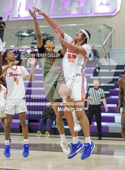 Thumbnail 2 in St. Raymond Boys vs. Wasatch Academy (Lehi Holiday Hoopfest) photogallery.