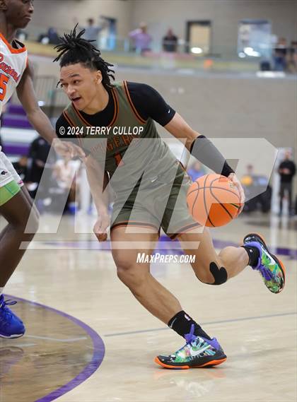 Thumbnail 3 in St. Raymond Boys vs. Wasatch Academy (Lehi Holiday Hoopfest) photogallery.