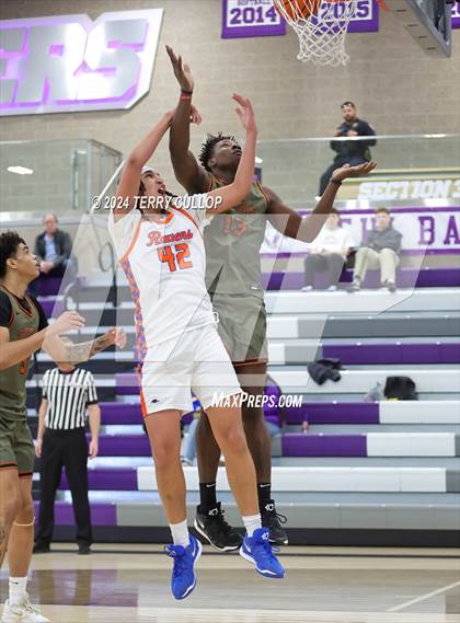 Thumbnail 1 in St. Raymond Boys vs. Wasatch Academy (Lehi Holiday Hoopfest) photogallery.