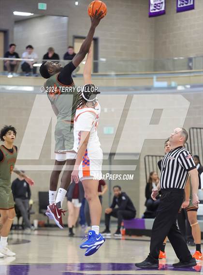 Thumbnail 1 in St. Raymond Boys vs. Wasatch Academy (Lehi Holiday Hoopfest) photogallery.