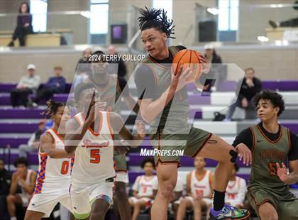 Thumbnail 3 in St. Raymond Boys vs. Wasatch Academy (Lehi Holiday Hoopfest) photogallery.