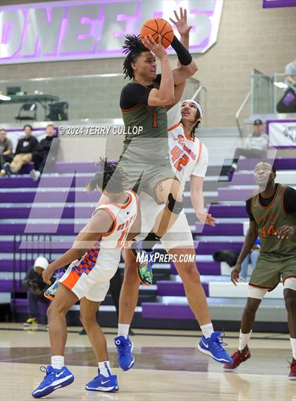 Thumbnail 1 in St. Raymond Boys vs. Wasatch Academy (Lehi Holiday Hoopfest) photogallery.