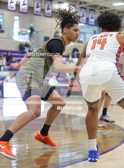 Thumbnail 3 in St. Raymond Boys vs. Wasatch Academy (Lehi Holiday Hoopfest) photogallery.
