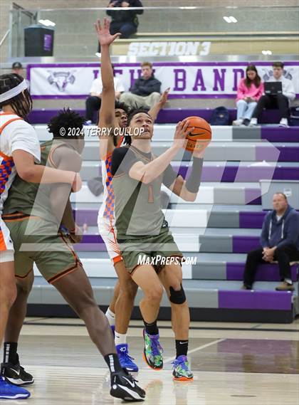Thumbnail 2 in St. Raymond Boys vs. Wasatch Academy (Lehi Holiday Hoopfest) photogallery.