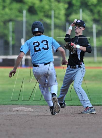 Thumbnail 3 in Rye Neck vs Pleasantville (Section 1 Class B Semifinal) photogallery.