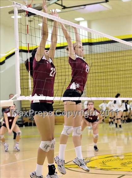 Thumbnail 1 in Capistrano Valley vs Downey (Aloha Cougar Classic) photogallery.