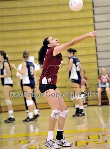 Thumbnail 3 in Capistrano Valley vs Downey (Aloha Cougar Classic) photogallery.